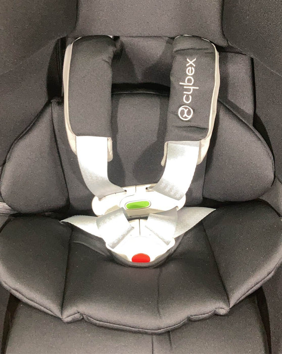 secondhand Cybex Sirona M Convertible Car Seat With Sensor Safe, Lavastone Black, 2018