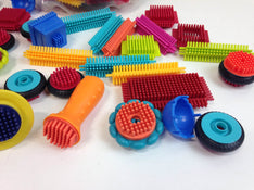 secondhand B. Toys Bristle Blocks