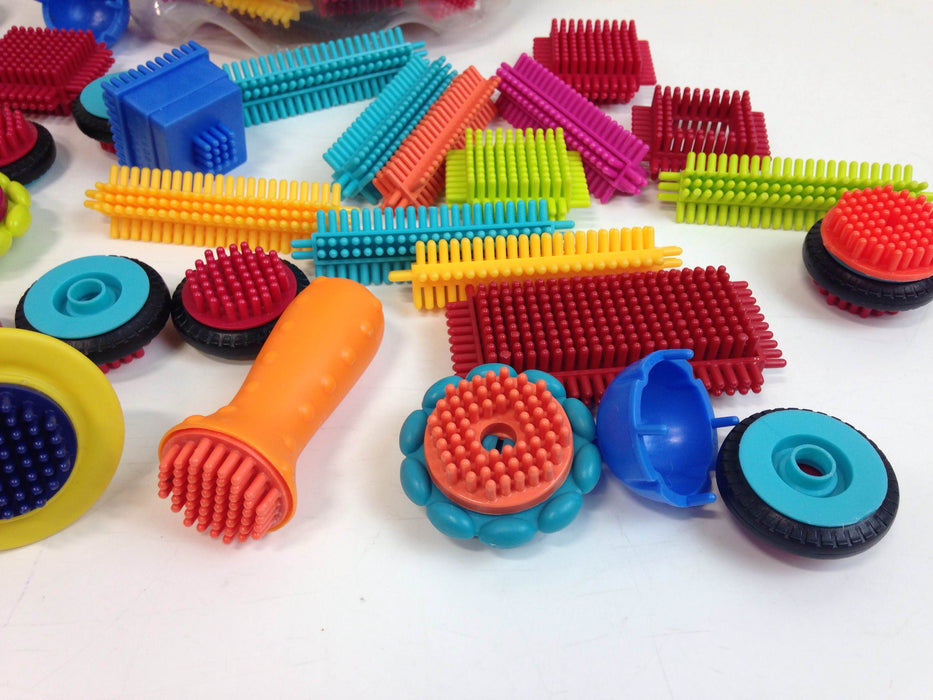 secondhand B. Toys Bristle Blocks