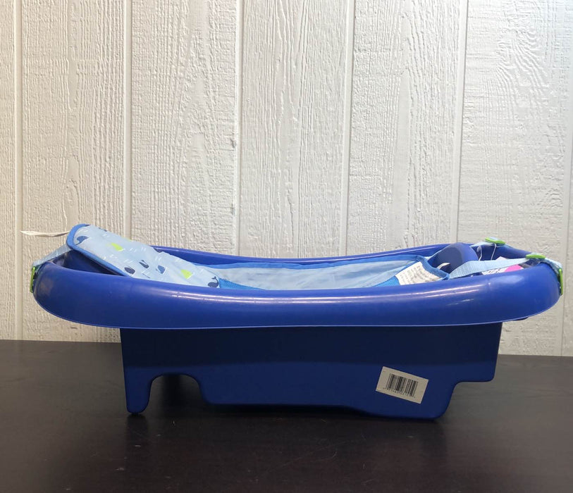 Shop TOMY Sure Comfort Deluxe Newborn To Toddler Tub, Blue at GoodBuy Gear