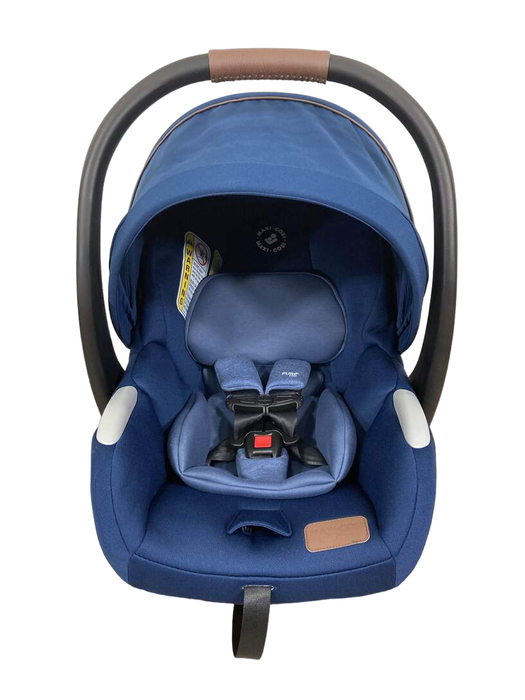 used Maxi-Cosi Micro Luxe Infant Car Seat, 2022, Navy Glow