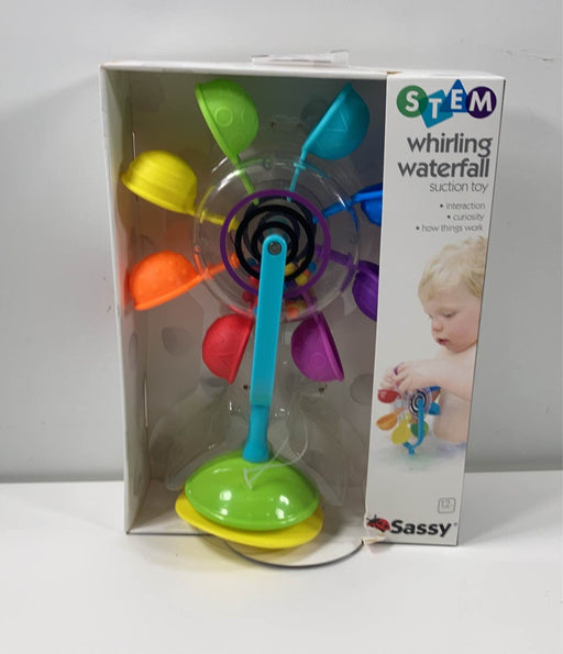 used Sassy Whirling Waterfall Suction STEM Toy