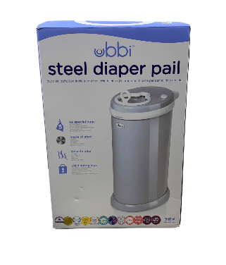 Shop Ubbi Diaper Pail, Grey at GoodBuy Gear