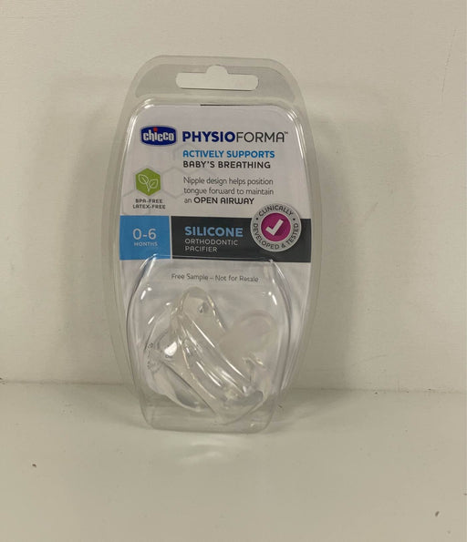 used Chicco PhysioForma Soft Silicone Orthodontic Pacifier