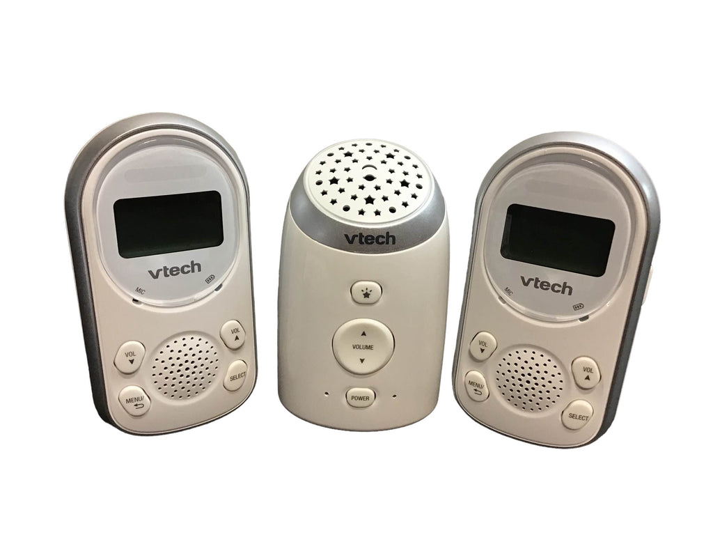 VTech 2 Parent Digital Audio Monitor With Ceiling Night Light , TM8212