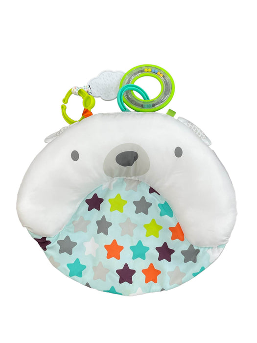 used Bright Starts Tummy Time Prop & Play Mat, Polar Bear