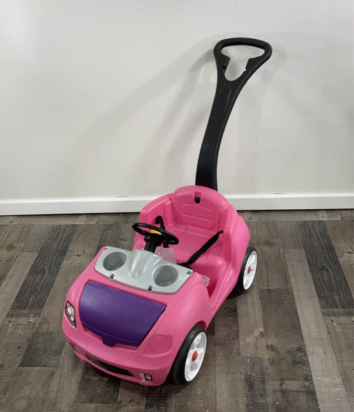 secondhand Step2 Whisper Ride II Ride On Push Car, -pink