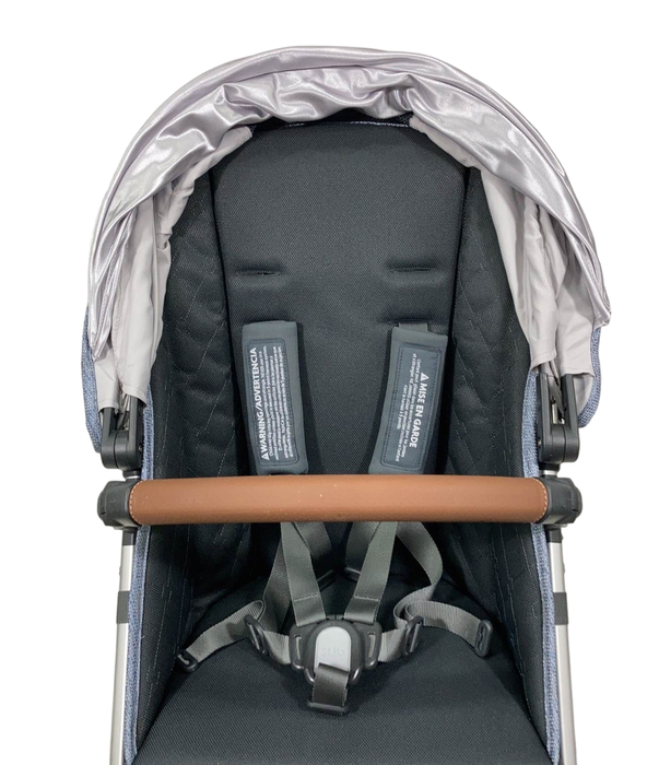 secondhand UPPAbaby VISTA RumbleSeat, 2015+, Gregory (Blue Melange), 2019