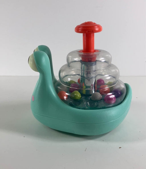 secondhand B. toys Escar-Glooooow Spinning Snail Popper