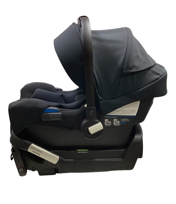 secondhand Bugaboo Turtle One By Nuna Infant Car Seat, 2021, Black