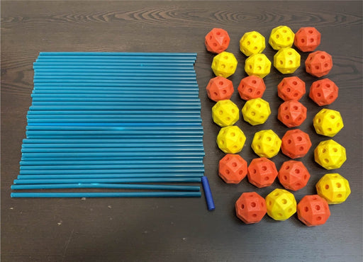 secondhand Discovery Kids Build and Play Construction Fort Set