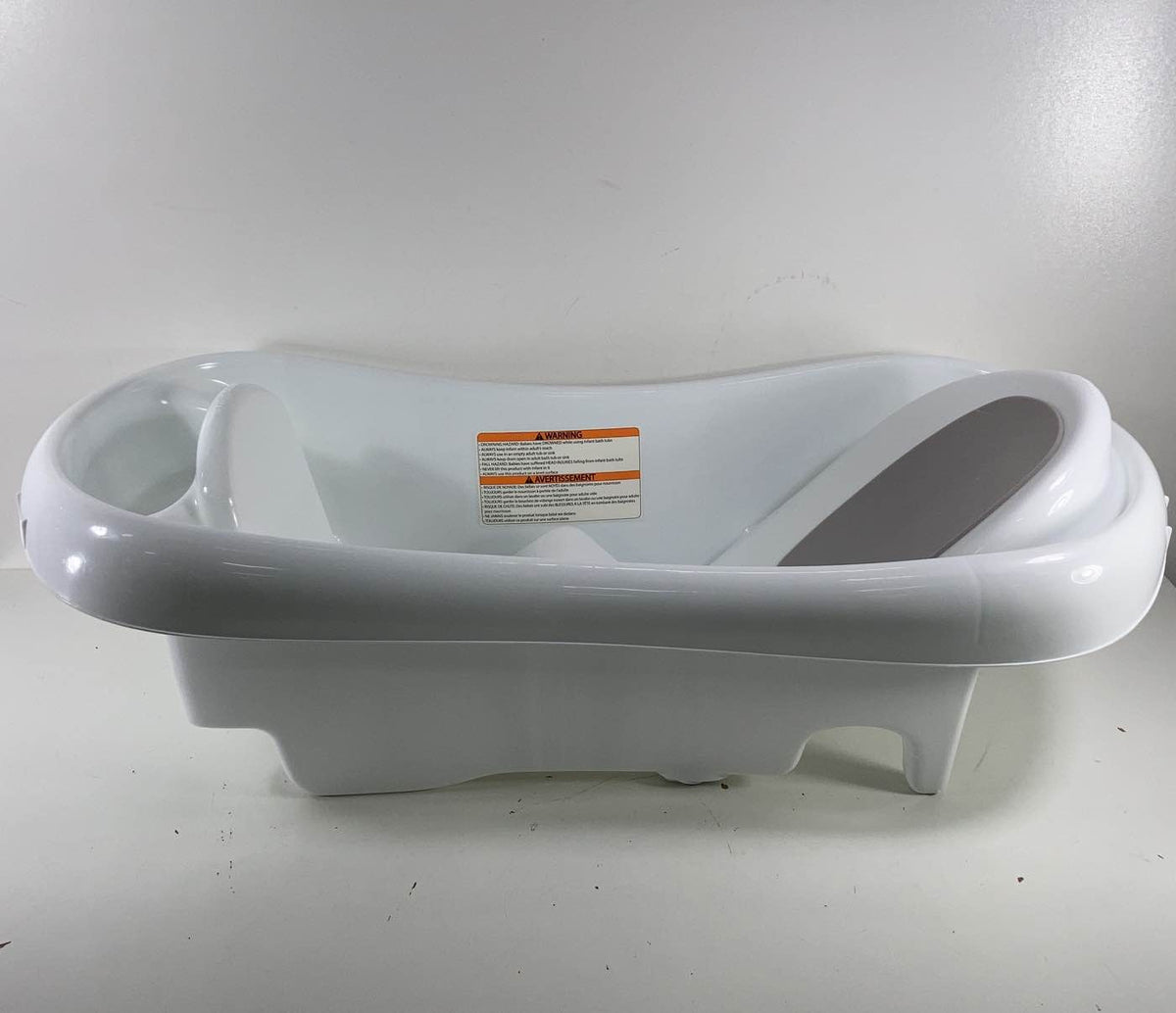 The First Years Sure Comfort® Newborn to Toddler - 3-in-1 Baby Bathtub, White