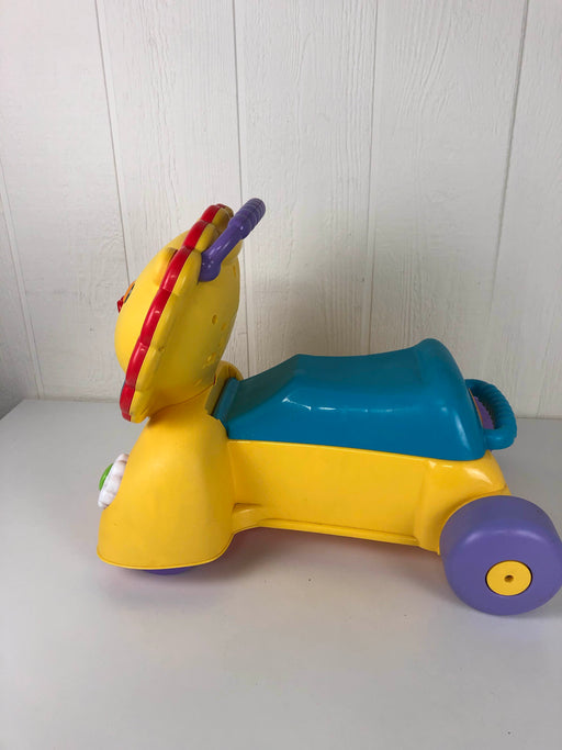 secondhand Fisher Price Musical Lion Walker