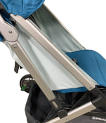 secondhand UPPAbaby MINU Stroller, 2018, Ryan (Teal Melange)