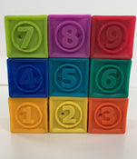 secondhand B. toys One Two Squeeze Blocks