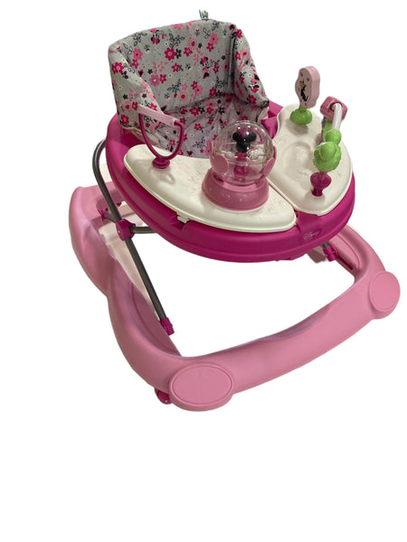 Disney Baby Minnie Mouse Music and Lights Baby Walker with Activity Tray  New Toy