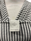 secondhand Solly Baby Wrap, Natural Grey Stripe