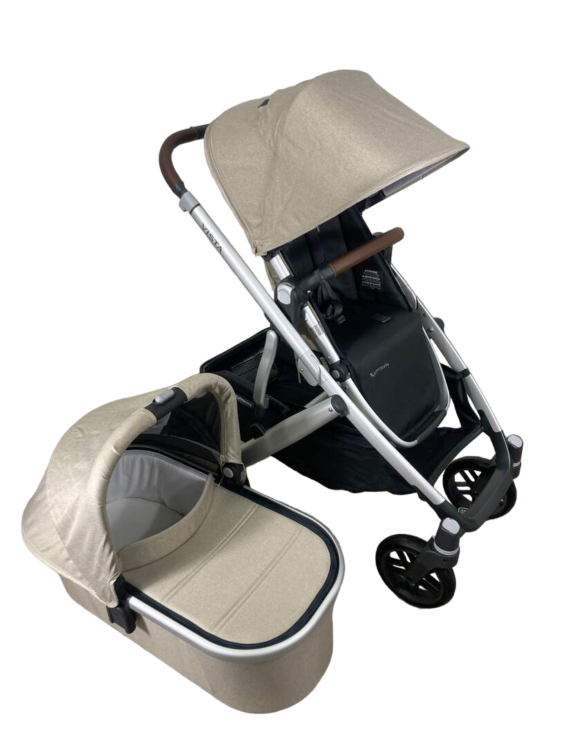 2020 uppababy UPPAbaby VISTA V2 Stroller, Declan (Oat Melange), 2022