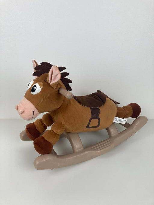 secondhand Kiddieland Disney White Rocking Horse, Toy Story Bullseye