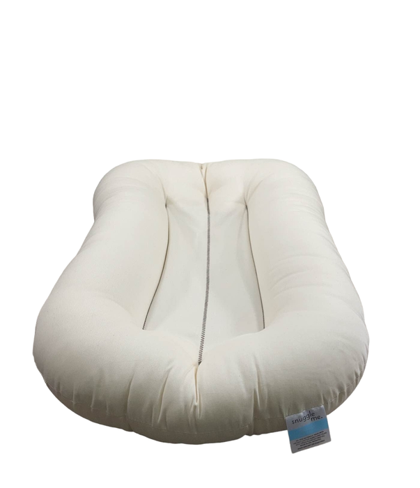 used Snuggle Me Organic Sensory Infant Lounger, Natural