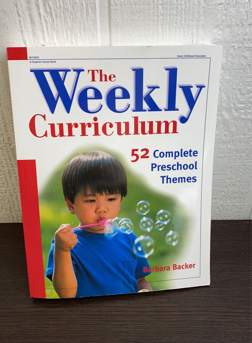 used The Weekly Curriculum Preschool Theme Idea Book