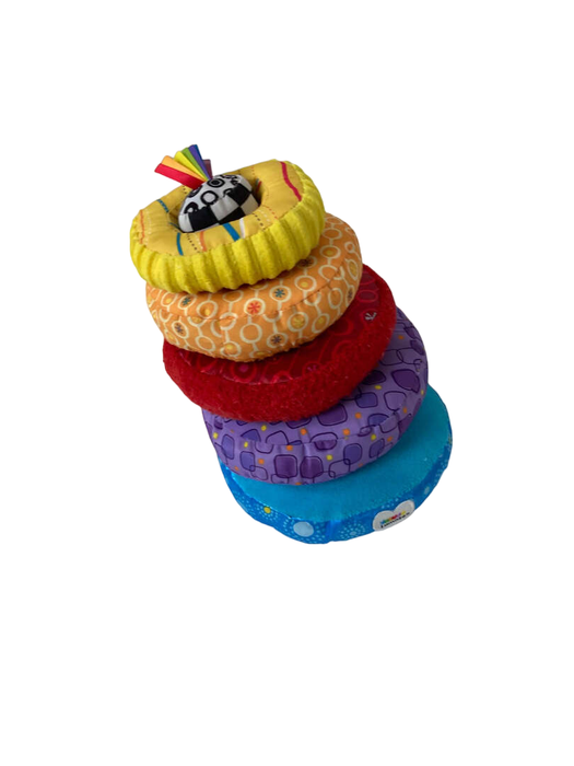 used Lamaze Rainbow Stacking Rings
