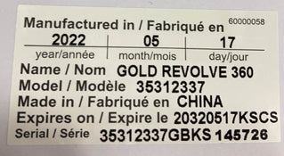 Shop Evenflo Gold Revolve 360 Rotational All-In-One Convertible Car Seat, 2022 at GoodBuy Gear