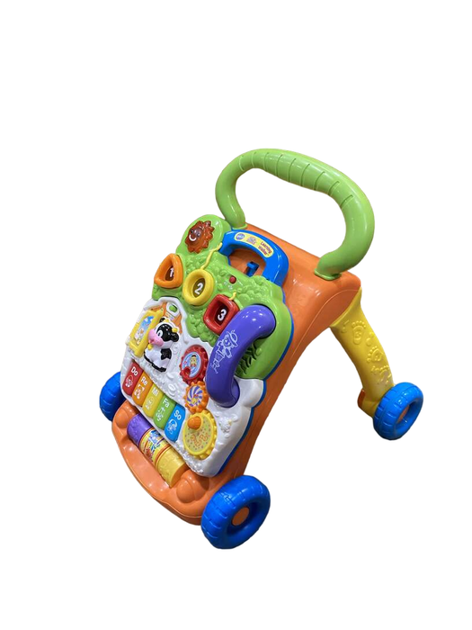 Shop VTech Sit-To-Stand Learning Walker, Orange at GoodBuy Gear