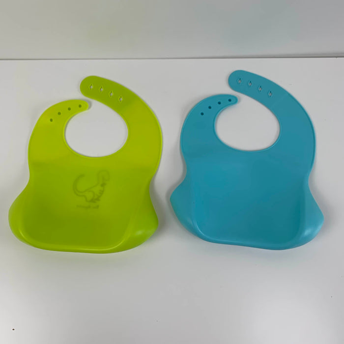 secondhand BUNDLE Baby Bibs, Silicone