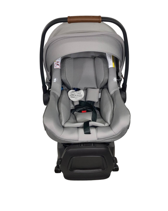 secondhand Nuna Pipa Lite RX And Pipa Relx Base, 2022, Frost