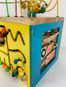 used Battat Wooden Activity Cube