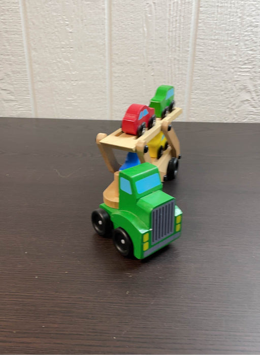 secondhand Melissa & Doug Car Carrier