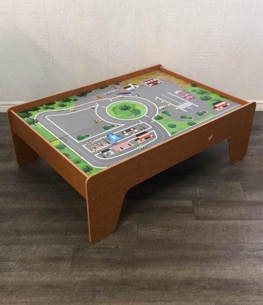 used Wooden Train Table