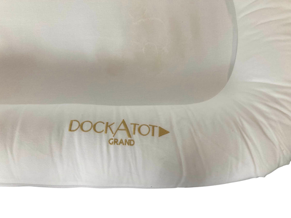 secondhand DockATot Grand Dock, Pristine White