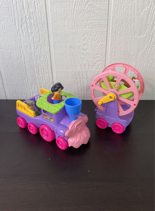 used Fisher Price Little People Animal Sounds Zoo Train