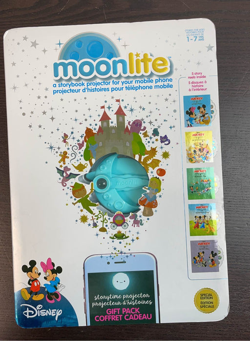 secondhand Moonlite Storybook Projector for Smartphones with Stories