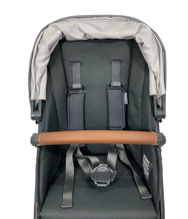 secondhand UPPAbaby VISTA RumbleSeat V2, 2015+, 2022, Greyson (Charcoal Melange)