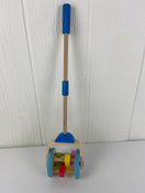 used Hape Lawnmower Push & Pull Toy