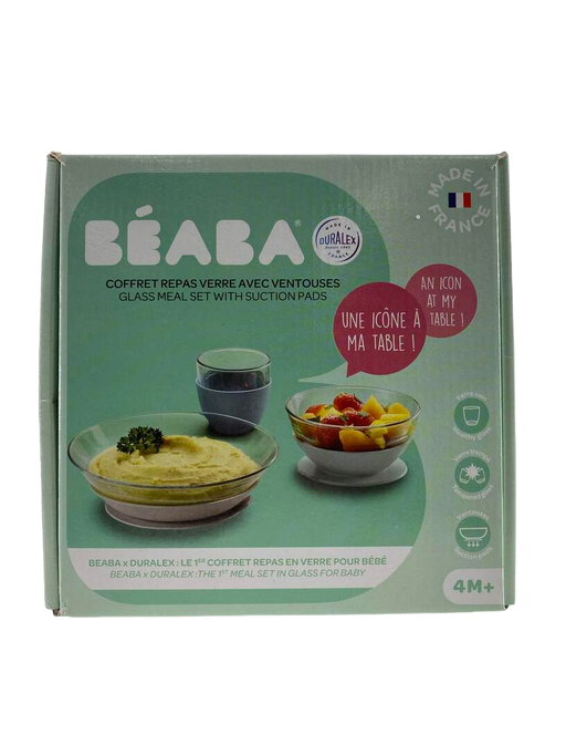 used Beaba Glass Meal Set