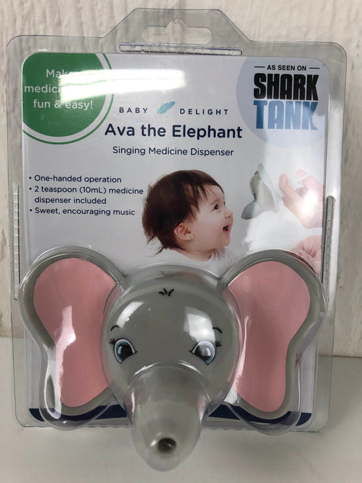 used Baby Delight Ava The Elephant Singing Medicine Dispenser