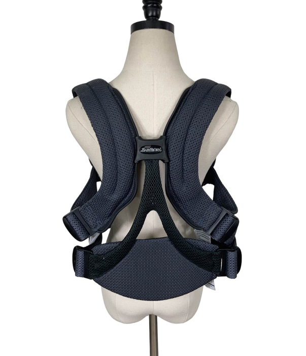 secondhand BabyBjorn Baby Carrier Free, Anthracite 3D Mesh