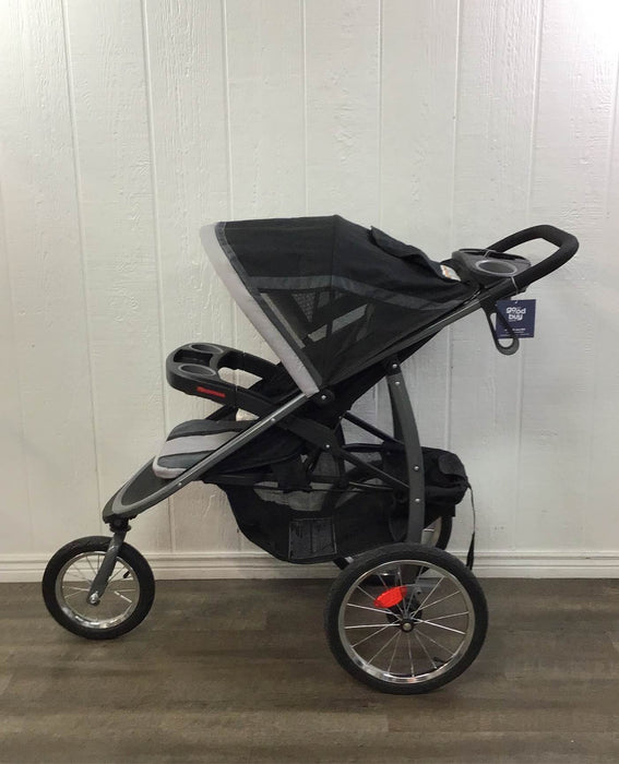 secondhand Graco FastAction Fold Jogging Click Connect Stroller, 2020, Gotham