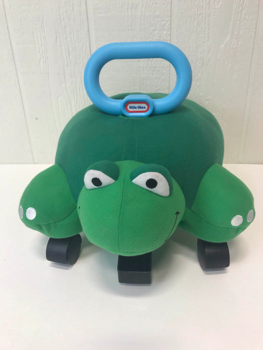 secondhand Little Tikes Pillow Racer Green Turtle Toddler Ride On