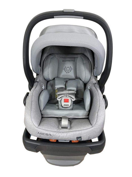 used UPPAbaby MESA V2 Infant Car Seat, Stella - Grey Melange, 2022