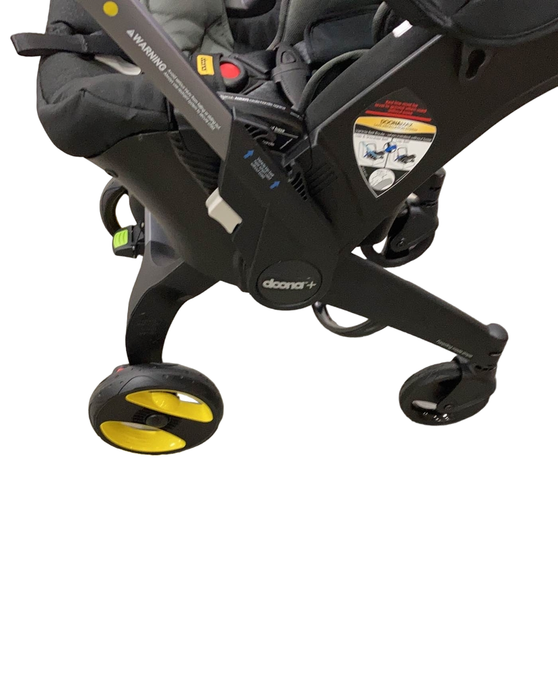 used Doona Infant Car Seat & Stroller Combo, 2023, Nitro Black