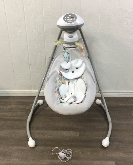 used Fisher Price Cradle 'n Swing, My Little Snuggapuppy