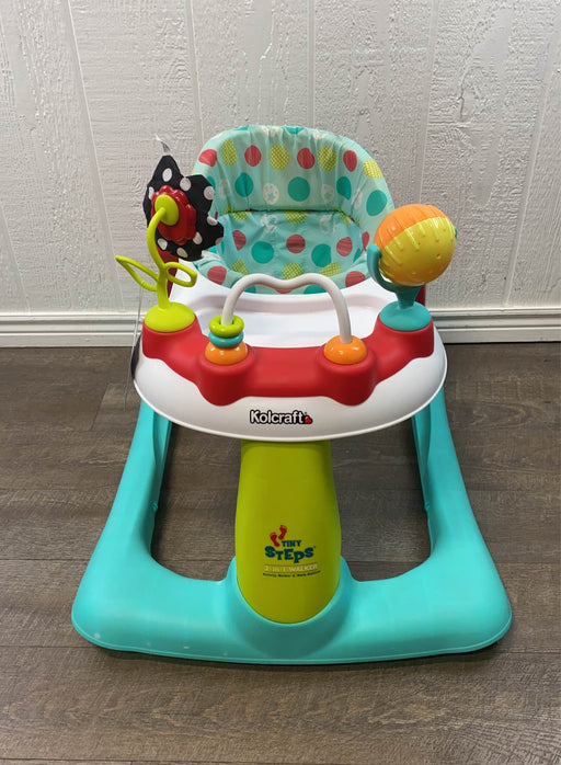 secondhand Kolcraft Tiny Steps 2-in-1 Activity Walker