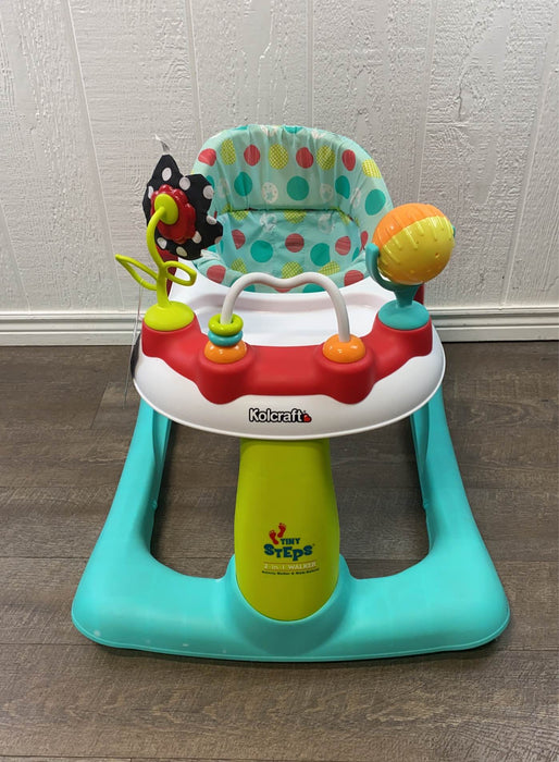 secondhand Kolcraft Tiny Steps 2-in-1 Activity Walker