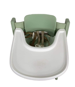 secondhand Stokke Tripp Trapp High Chair with Baby Set and Tray, Soft Mint, White