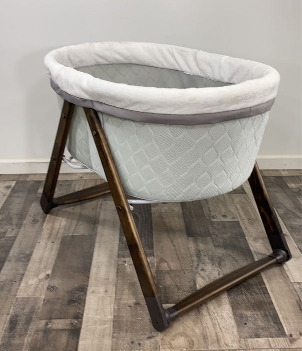 Shop Ingenuity Foldaway Rocking Wood Bassinet at GoodBuy Gear